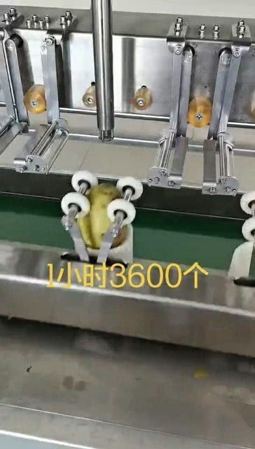 自动化削皮神器 智能制造助力食品加工与助农事业